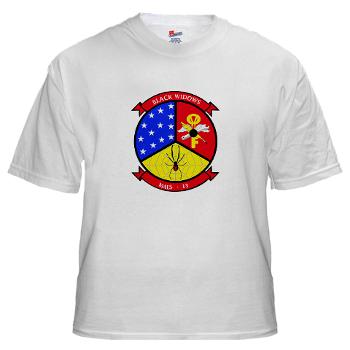 MALS13 - A01 - 01 - USMC - Marine Aviation Logistics Squadron 13 - White T-Shirt